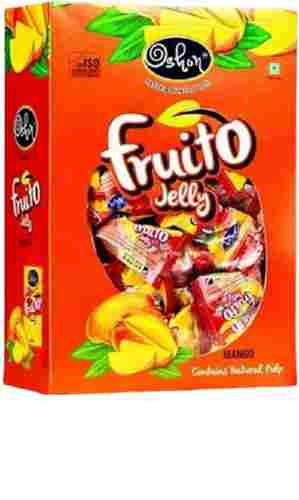 80 Grams Sweet And Yummy Taste Sugar Mango Flavor Fruit Jelly Candy