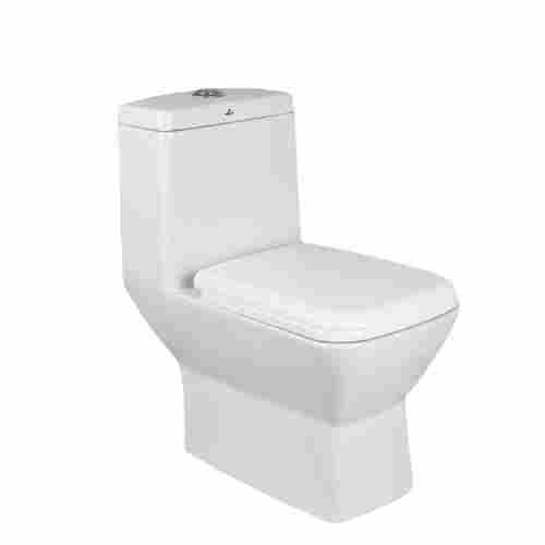 Western Modern Ceramic Floor Mounted White Toilet Seat