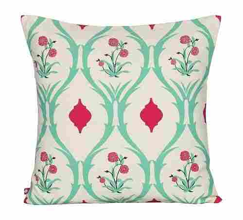 Lightweight Printed Square Cotton Cushion Cover