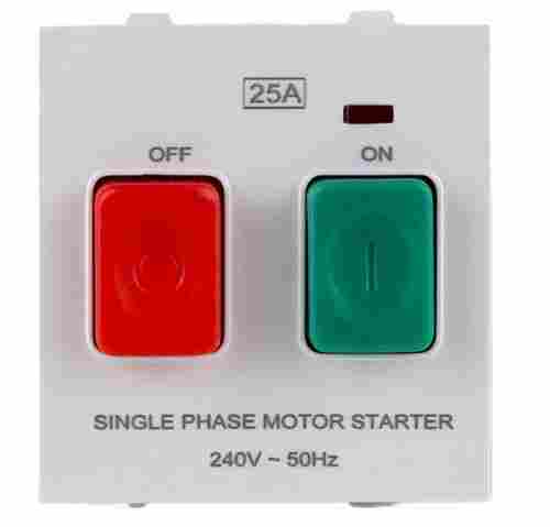 25 Ampere 2 Power Button Motor Starter Switch With 240 Volt / 50 Hertz