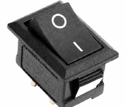 6 Ampere Shock Proof Plastic Body Based Electrical Rocker Switch