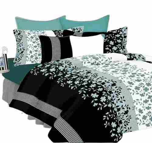 Printed Skin Friendly Comfortable Cotton Bed Sheets With 2 Pillowcases