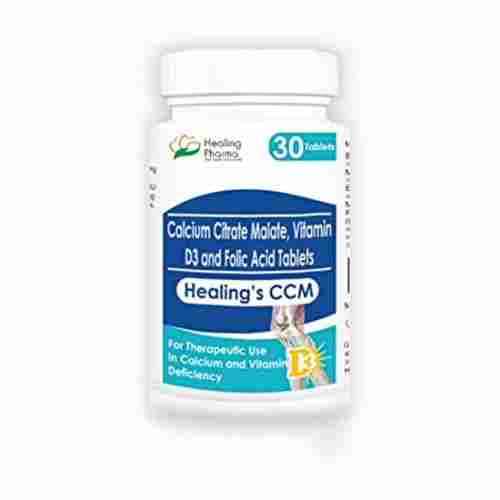 Calcium Cetrate Malate Antibiotic Tablets Vitamin D3 Folic Acid Tablets