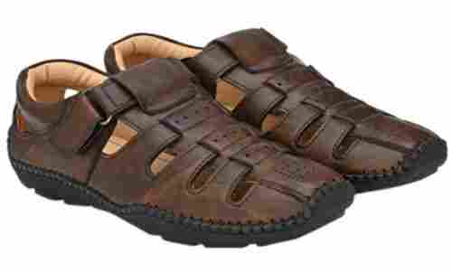 Comfortable And Lightweight Mens Leather Sandals