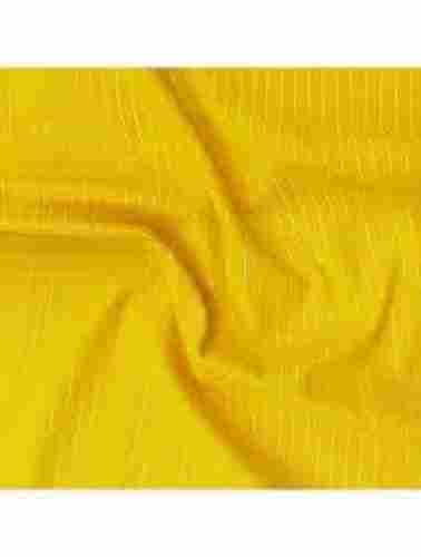 58 Inch Width Multi Use Yellow Coloured Pure Cotton Fabrics
