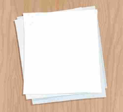 Eco Friendly A4 Size White Plain Paper For School And College