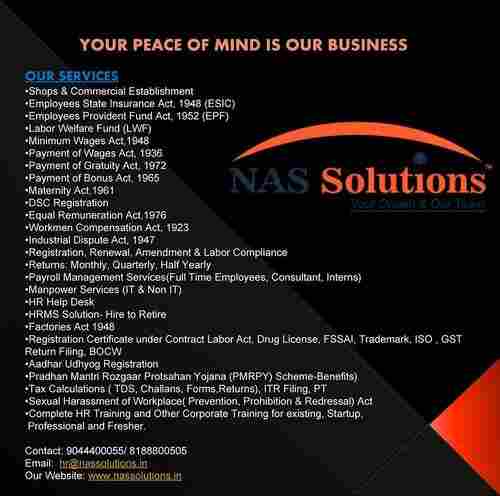 Nas Solutions Hr Placement Services In Pan India