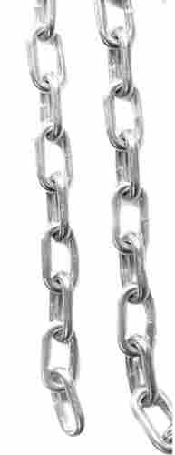 50 Meter Long 3 Mm Thick Zinc Plated Metal Welded Chain