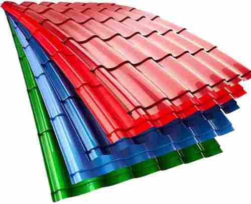 Weather Resistant And Galvanized Trapezoidal Profile Roofing Sheets, 0.70 Mm Thick 