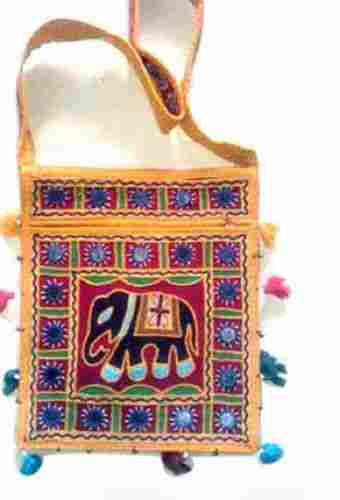 2 Kilograms Cotton Rajasthani Art Handmade Ethnic Shoulder Bag