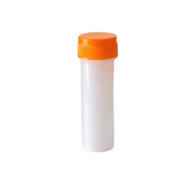 5 ML White Round Homeopathic Plastic Bottle