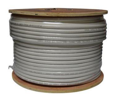 Slver Catv High Tensile Strength And Heat Resistant Moisture Proof Coaxial Cable