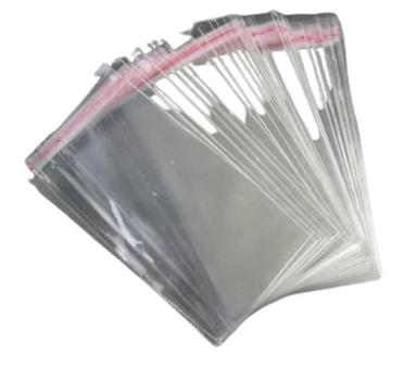 Varnishing Reusable Resealable Zip Lock Plain Transparent Ld Plastic Bag
