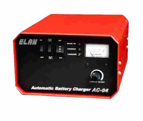 10 Ampere 12 Rated Volt Overcharging Elak Ac-04 Automatic Battery Charger