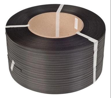 Black Circular Single Sided Acrylic Adhesive Polypropylene Strapping Tape