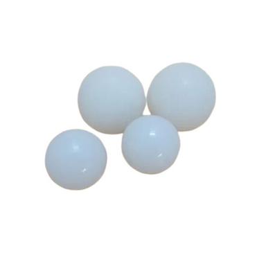 Industrial White Round Rubber Ball For Vibro Machine