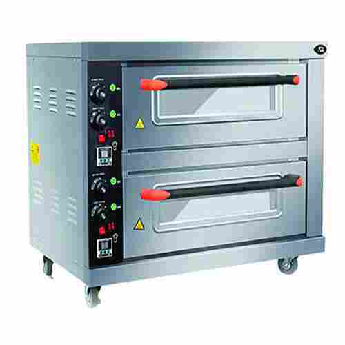 Manual Electric Strong Stainless Steel Material Single Deck Oven For Cake Baking