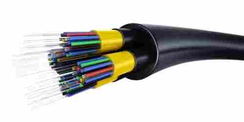5 Mm Thick 48 Core High Density Polyethylene Insulated Fiber Optic Cable