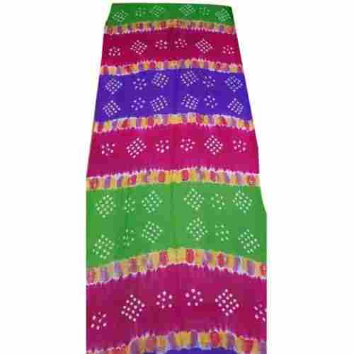 Printed Pattern Indian Style Casual Wear Breathable Cotton Bandhani Dupatta