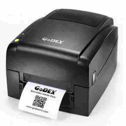 Black Square Shape Medium Size Zebra Barcode Label Printer