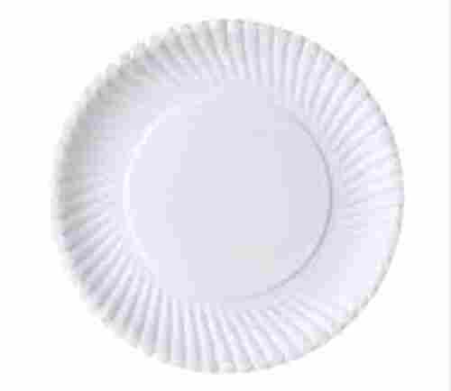 White Round Shape 10 Inch Disposable Paper Plate