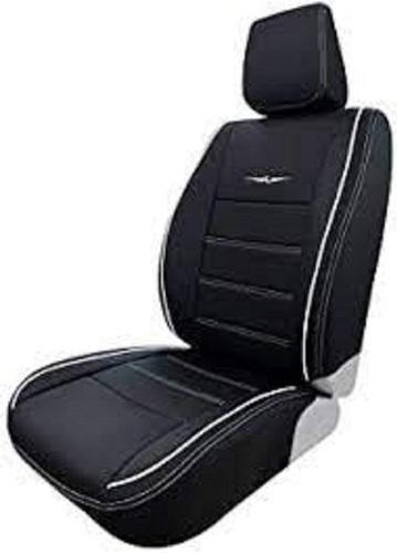 Black Faux Leather Car Seat Cover Vehicle Type: Four Wheeler