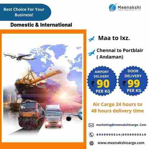 Domestic And International Air Cargo, 24 Hours To 48 Hours Delivery Time