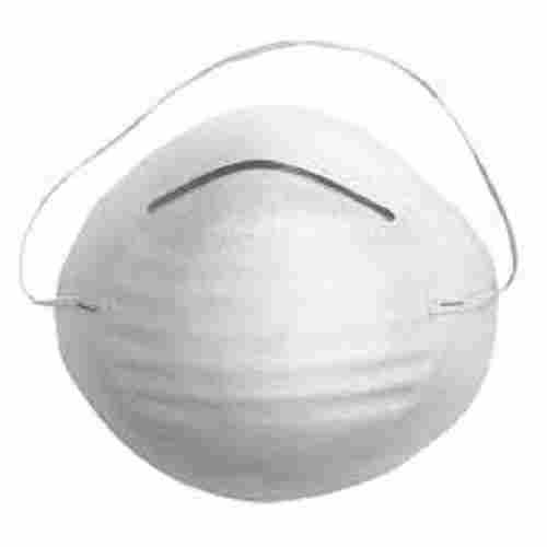 Oval Shape Environmental Friendly White Dust Mask With Earloop