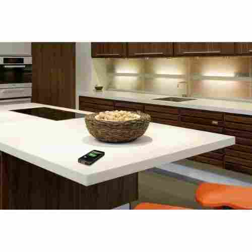 Sturdy Construction Easy To Clean Dust Resistance Scratch Free Corian Bar Counter