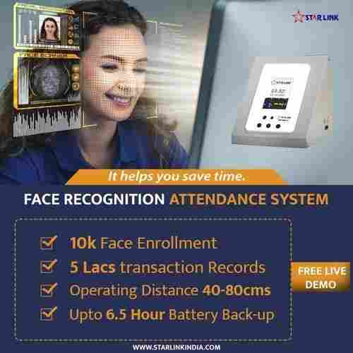 Long Lasting And Durable Biometric Face Recognition Attendance Device For Office