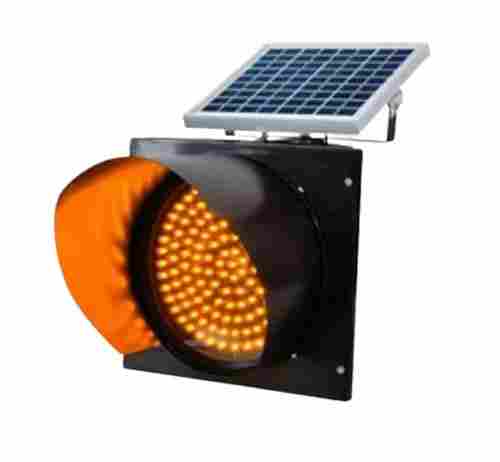 50 Hertz Polycarbonate Body Automatic Solar LED Traffic Signal Light
