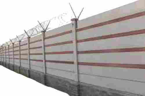 Eco Friendly 6x6 Inches Beam Concrete Boundary Wall For Security