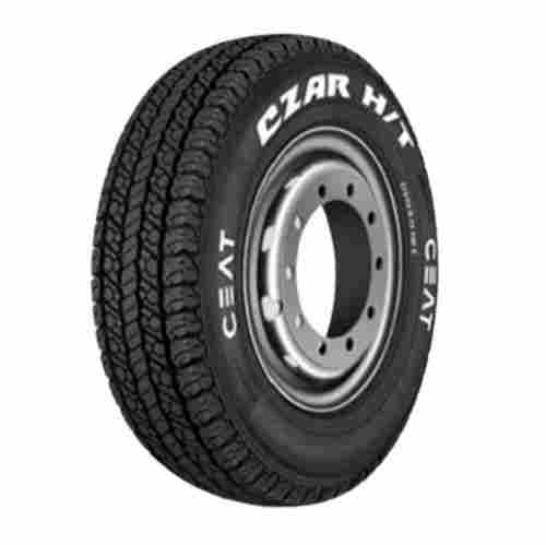Round Solid Flat Weather Resistant Heavy Duty Rubber Car Tyre