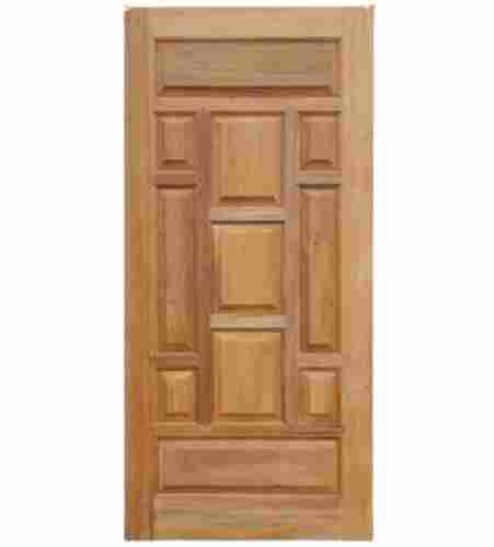 6x3.5 Feet 30mm Thick Rectangular Polished Finish Teak Wood Door