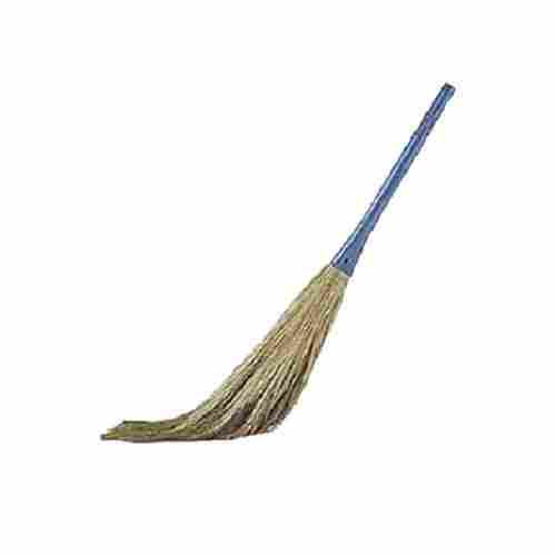 Environment Friendly Blue Plastic Floor Cleaning Coconut Stick Based Broom Stick