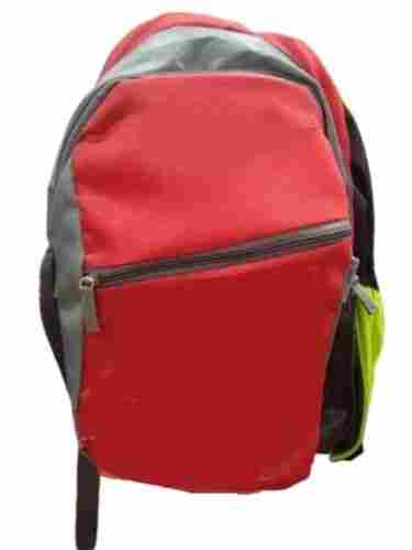 Modern Design Zipper Top Surface Handling Polyester School Bags