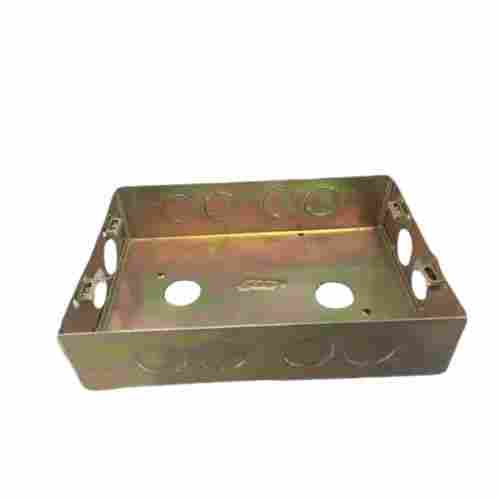 8x6 Inches Rectangular Galvanized Mild Steel Modular Electrical Box