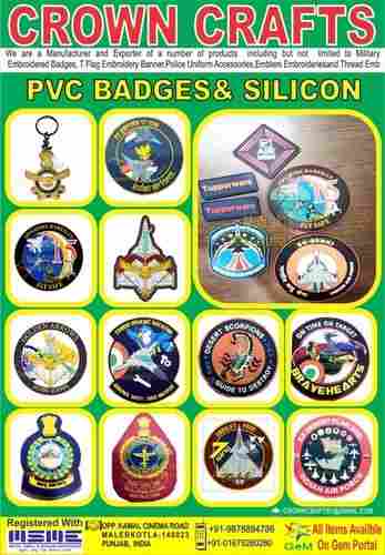 Round Shape PVC Badges