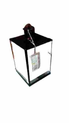 Black Small Moroccan Lantern with Glass for Home Decor and Party Decorations
