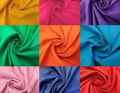 Multicolor High Breathability Plain Cotton Fabric For Garments, Home Furnishing Application: Industrial