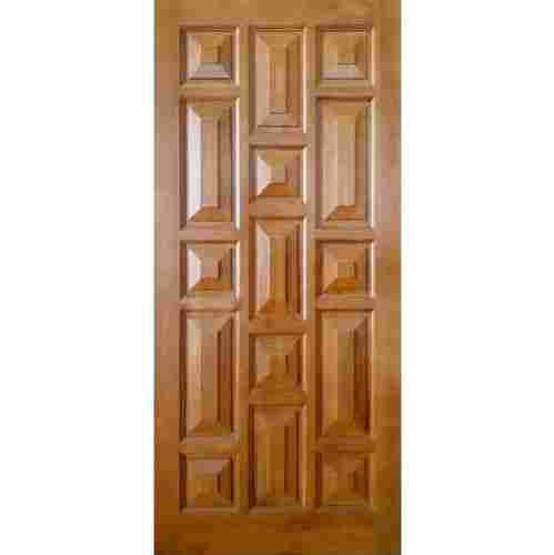 7 X 3 Feet 7 Mm Rectangle Plain Residential Polished Solid Teak Wood Door