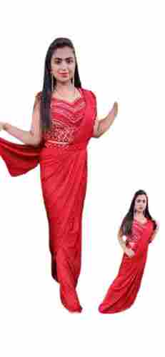Ladies Designer Drape Saree
