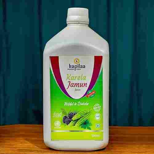 Natural High Blood Sugar Diabetes Control Karela Jamun Juice, 1 Liter