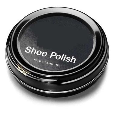 Easy To Use Smooth Finishing Paraffin Wax Cream Black Shoe Polish Application: Footwear