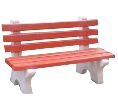 3.5 Foot Easy To Clean And Polished Plain Modern Rcc Garden Bench No Assembly Required