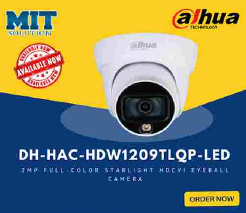 DAHUA HDCVI IR Night Vision 2MP Color CCTV Dome Camera