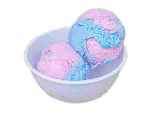 Blue With Pink Cotton Candy Flavor Hygienically Packed Ice Cream