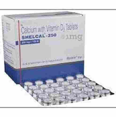 Shelcal 250 Calcium With Vitamin D3 Tablet