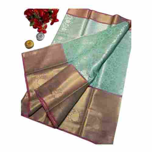 Appealing Look Silk Fancy Saree with Zari Work and Attractive Color