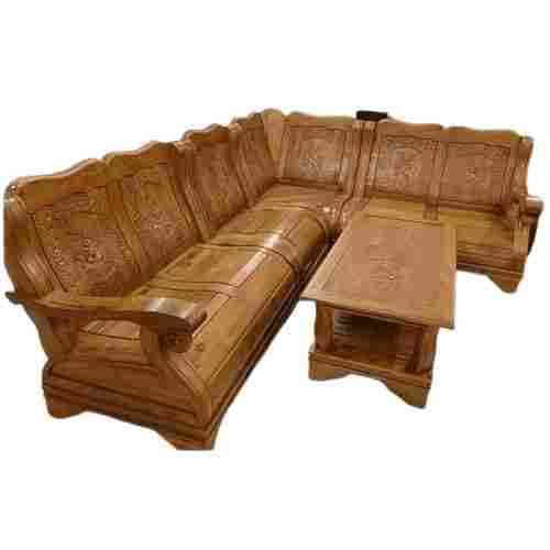 Six Seater Bedroom Wooden Sofa Set For Home